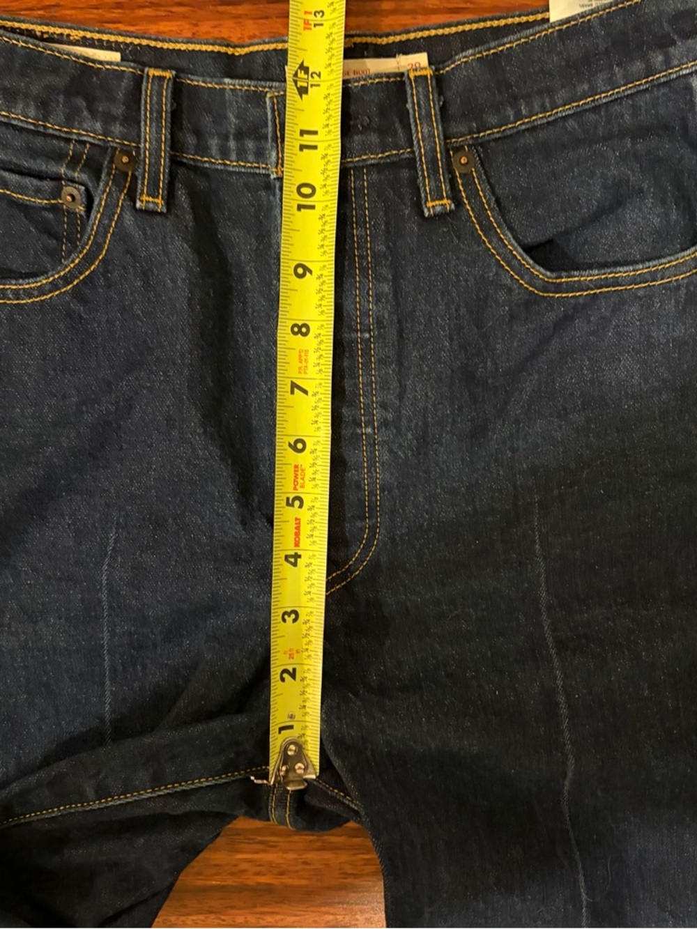 Levi's Ribcage Boot Jeans: 70’s Western Chic size 29, 32” inseam dark wash - Picture 7 of 10